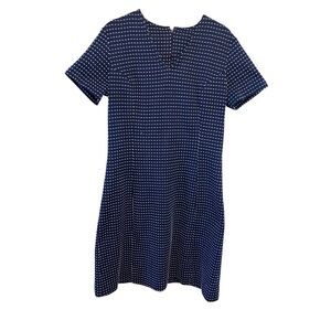 Vintage Navy and White Dress Set